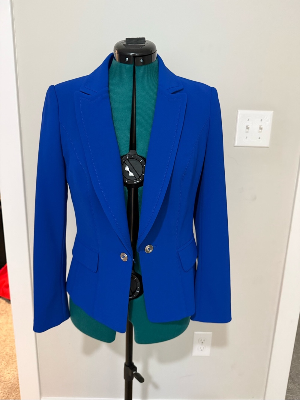 WHBM Royal Blue Tailored Blazer